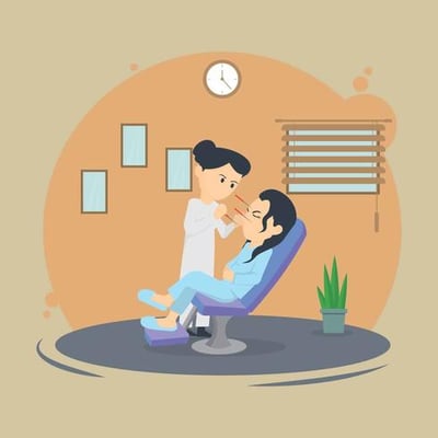acupuncture-clinic-working-illustration